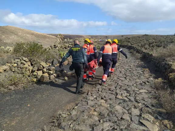 Fallecido en el Camino de las Rositas