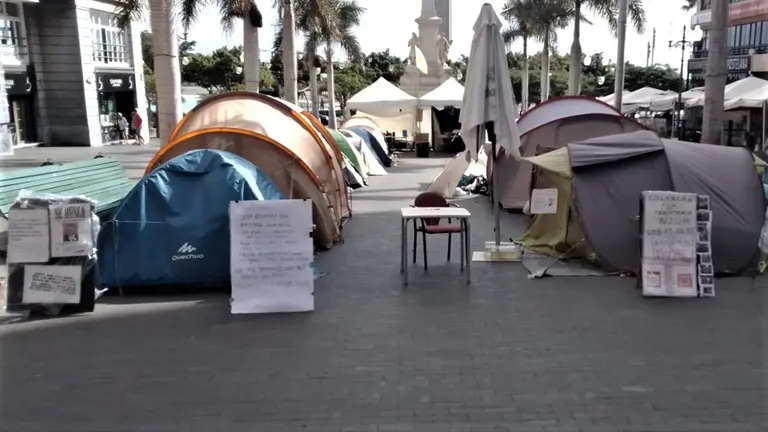 Acampada vivienda digna