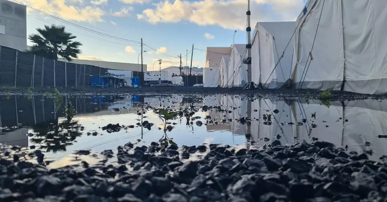 CATE inundado por las lluvias