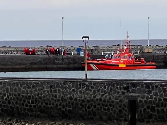 Nueva patera en el Muelle Comercial