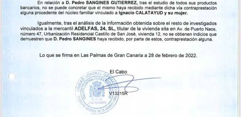 documento RP Pedro San Gin&eacute;s