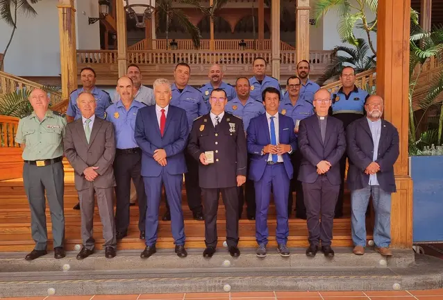 Celebración del Patrón de la Policia de Tías 3