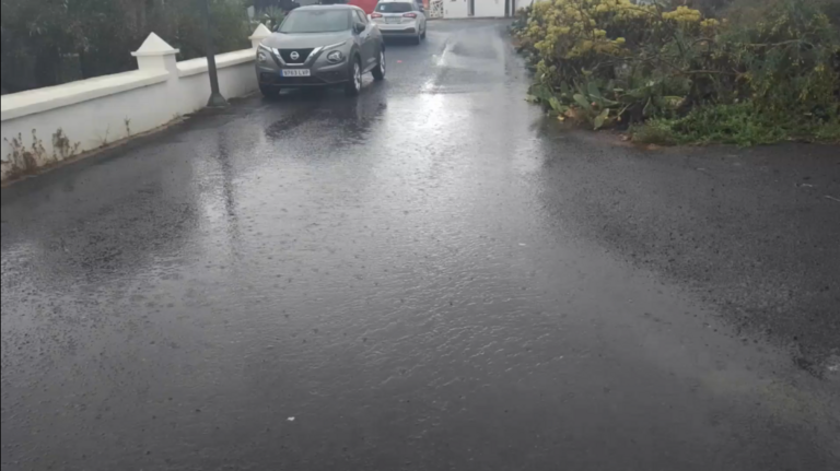 Lluvias en el norte de la Isla