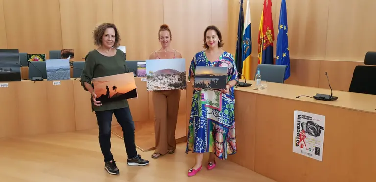 Elsa Molina, vencedora del primer concurso  “Fotografía Nuestro Municipio