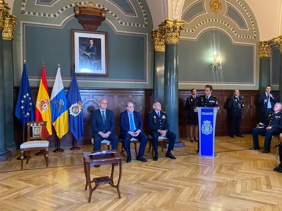 Jesús María Gómez, Jefe Superior de Policía de Canarias