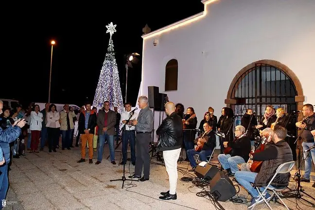 Inaugurción del Belén en Tías