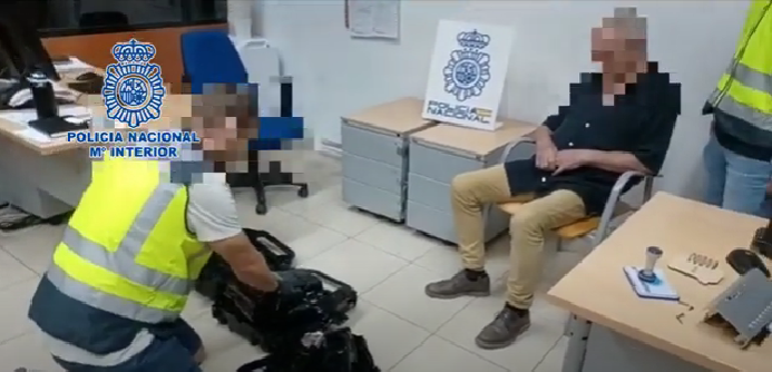 Detenido con 14 kilos de cocaína