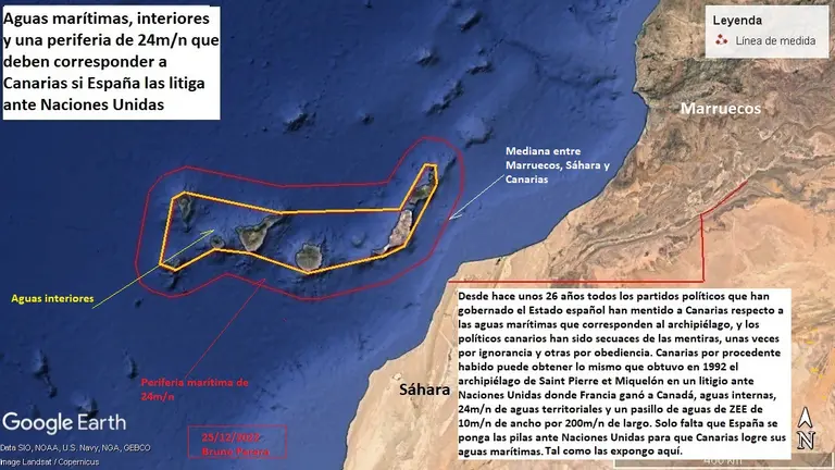 Aguas marítimas de Canarias