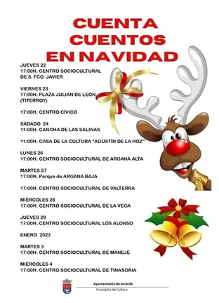 Cuenta cuentos en Navidad