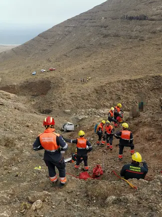 Víctima mortal en el Barranco de Maramazgo