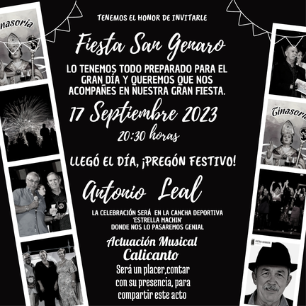 Pregón Fiestas de San Genaro