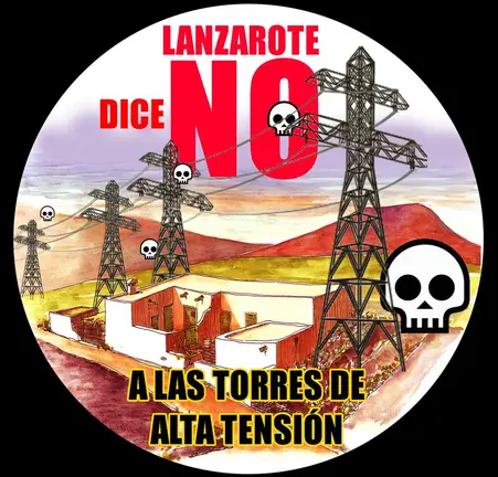 No a las torres de alta tensión