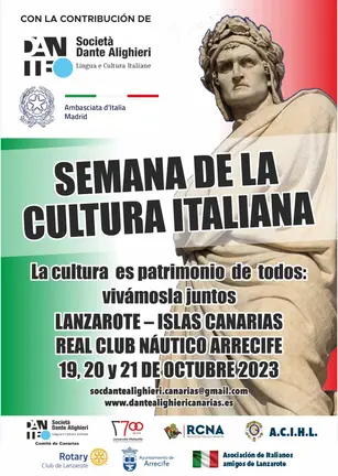 LOCANDINA DI PRESENTAZIONE SEMANA DE LA CULTURA ITALIANA VERSIONE DEFINITIVA