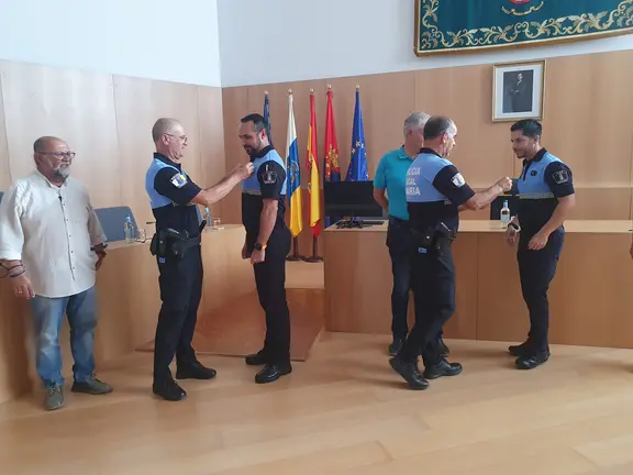 Toma posesión oficiales Policía Local1