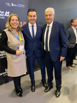 Alcalde de Tías en la Feria de Turismo de Londres