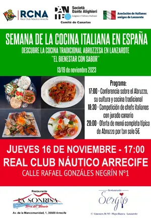 LOCANDINA EVENTO SEMANA COCINA 16 NOVIEMBRE 2023