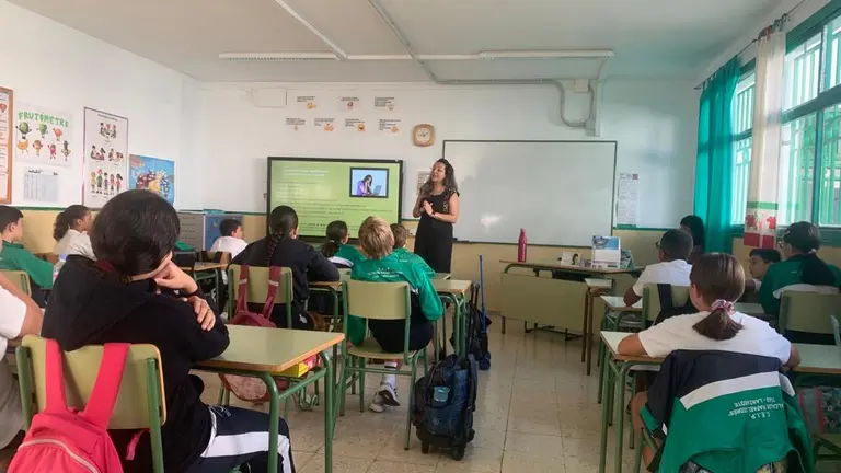 Curso sobre salud mental a alumnos de 6º de Primaria de Tías