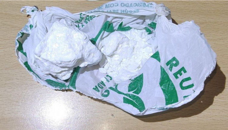 Cocaína intervenida