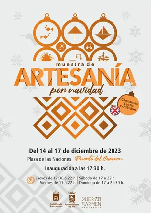 14 dic Muestra de artesanía 2023