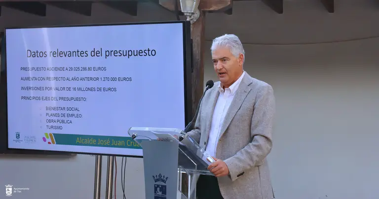 Presentación de los Presupuestos de Tías