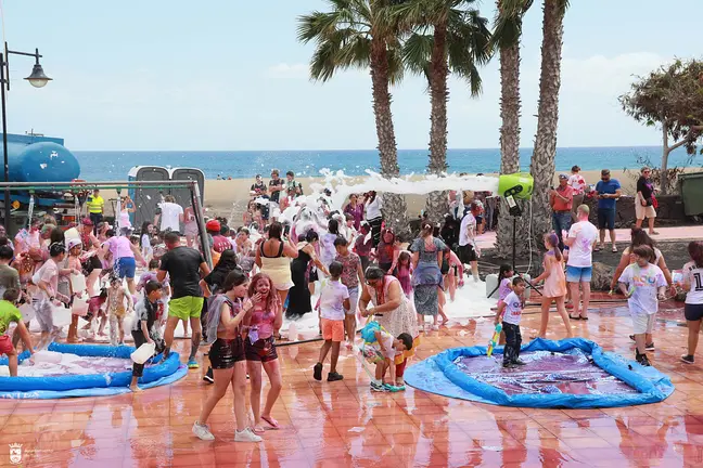 Fiesta Holi en la Plaza de las Naciones
