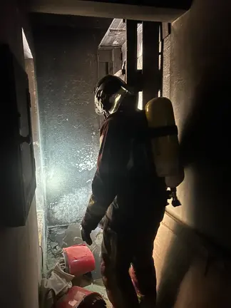 Nuevo incendio en el Albergue de La Santa