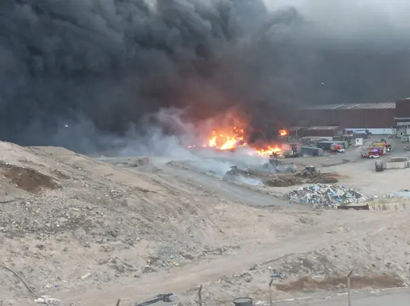 Incendio en Zonzamas 9