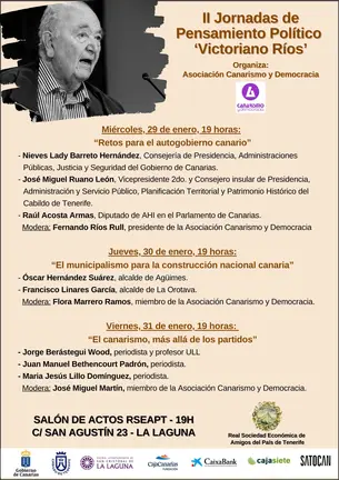 II Jornadas de Pensamiento Político Victoriano Ríos