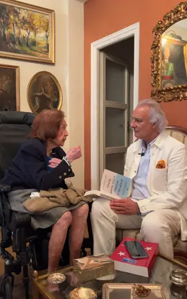 Mercedes &Aacute;Lvarez con el doctor Manuel de la Pe&ntilde;a 2