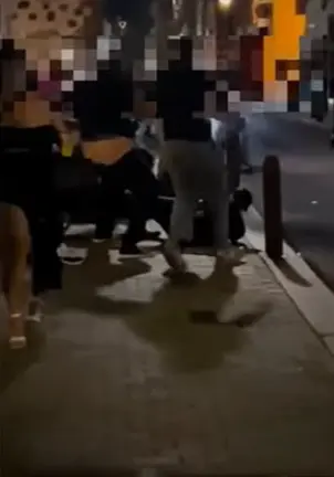 Pelea multitudinaria