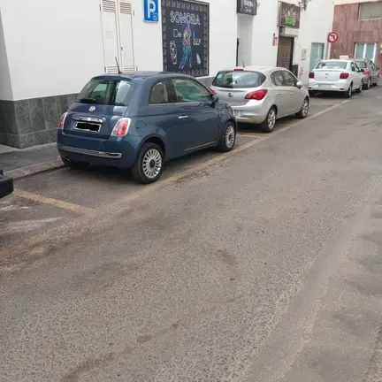 Vado de la calle Riego