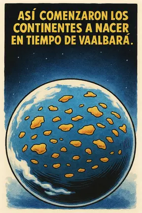 Comienzo de los continentes