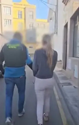 Detenida por la Guardia Civil