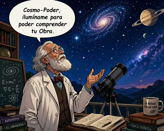 Cient&iacute;fico iluminado