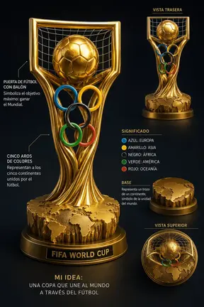 Mi idea para la nueva copa del campeonato de f&uacute;tbol mundial