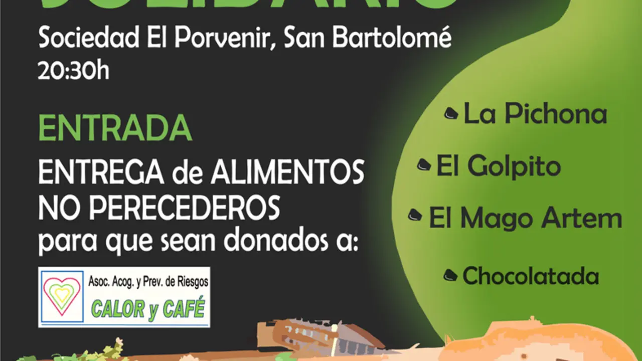 Acto benéfico en San Bartolomé