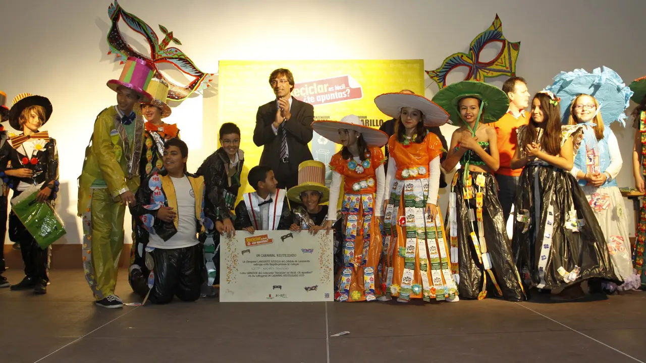 Premio al material reciclado, al Nieves Toledo