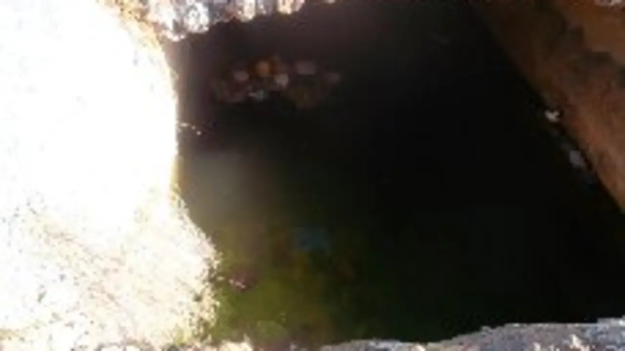 Pozo abandonado en Tinajo