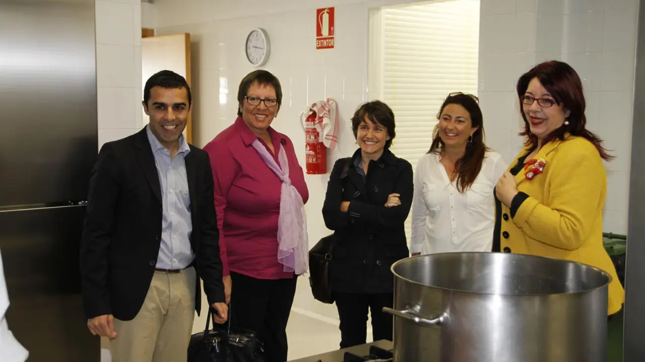 Manuela Armas en el Comedor del Nieves Toledo