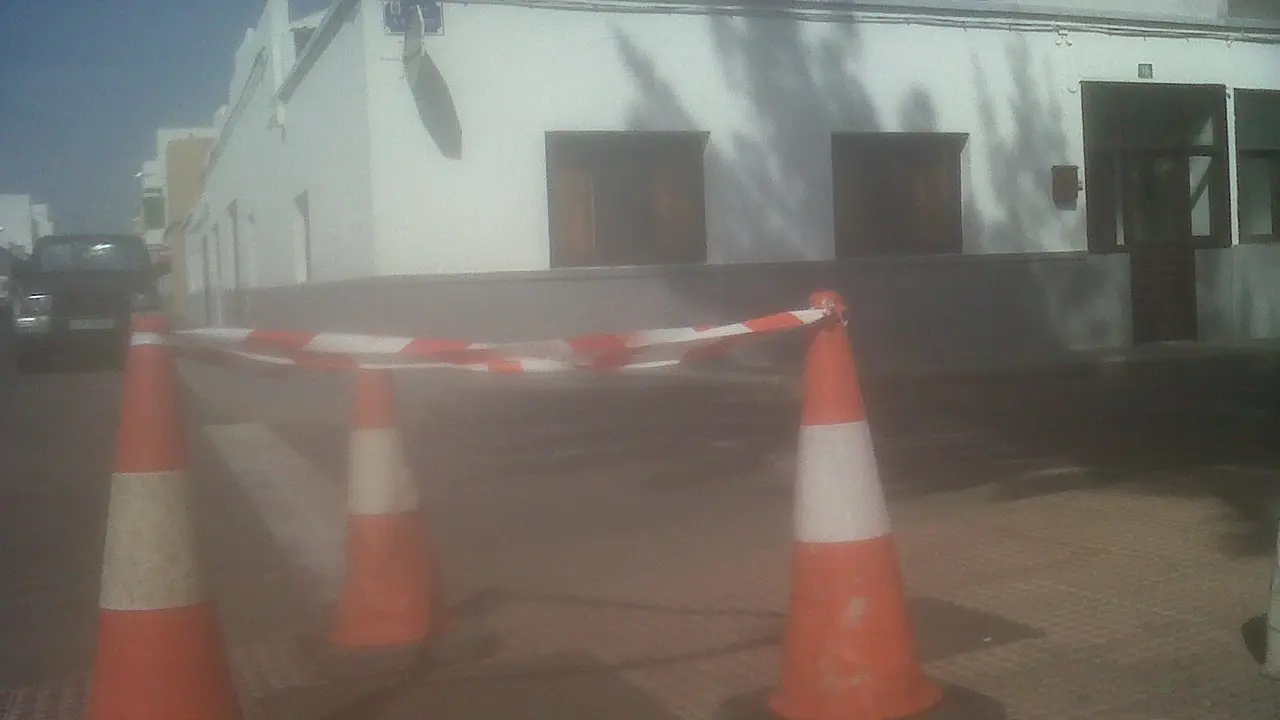 Arqueta rota en Titerroy