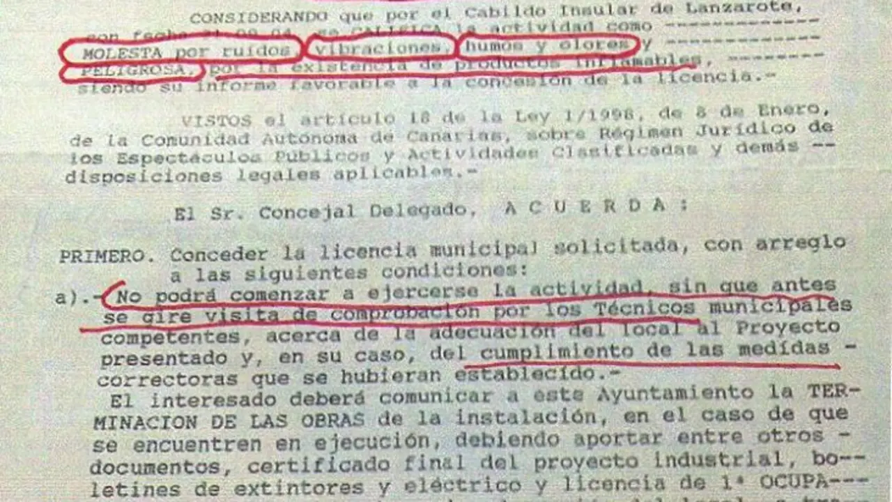 Licencia al Argana Centro