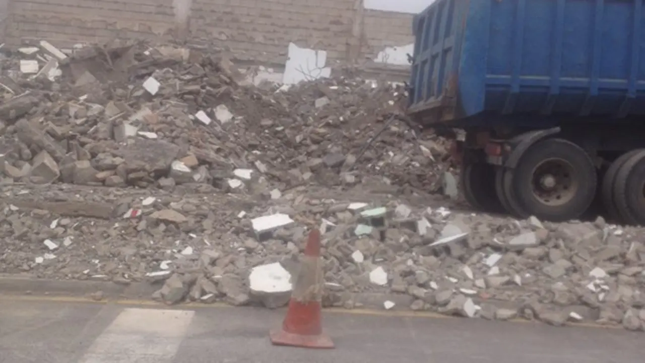 Obras de la nueva gasolinera