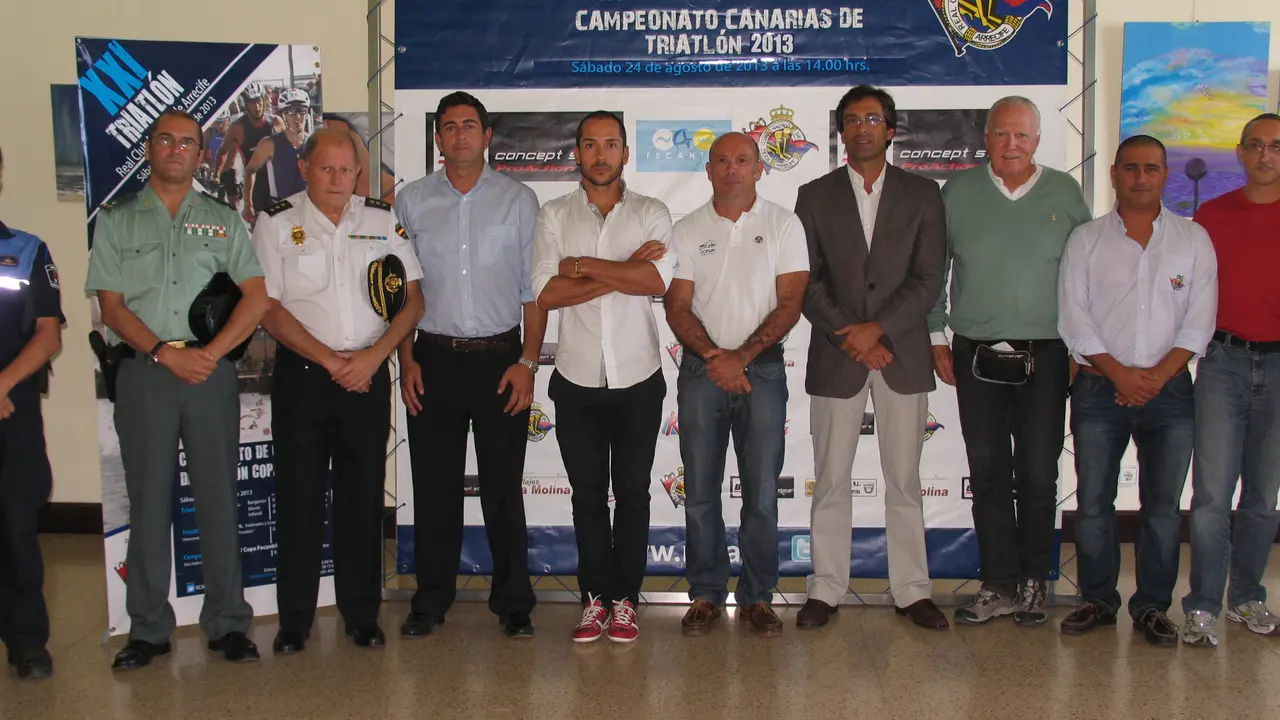 Presentación del XXI Triatlón de Arrecife