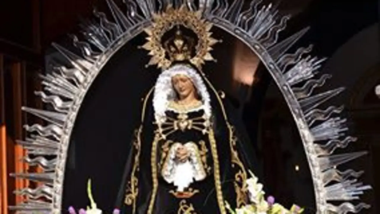 Imagen de la "virgen" de los Dolores