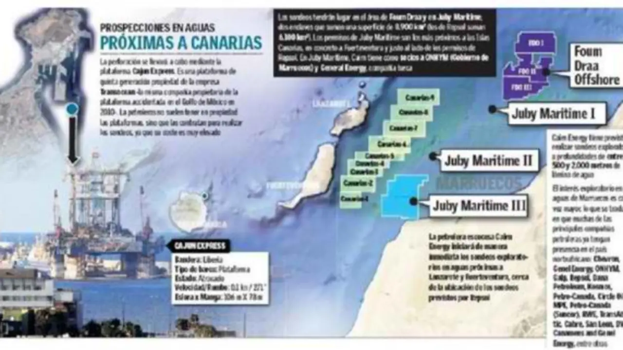 Croquis publicado por Canarias 7