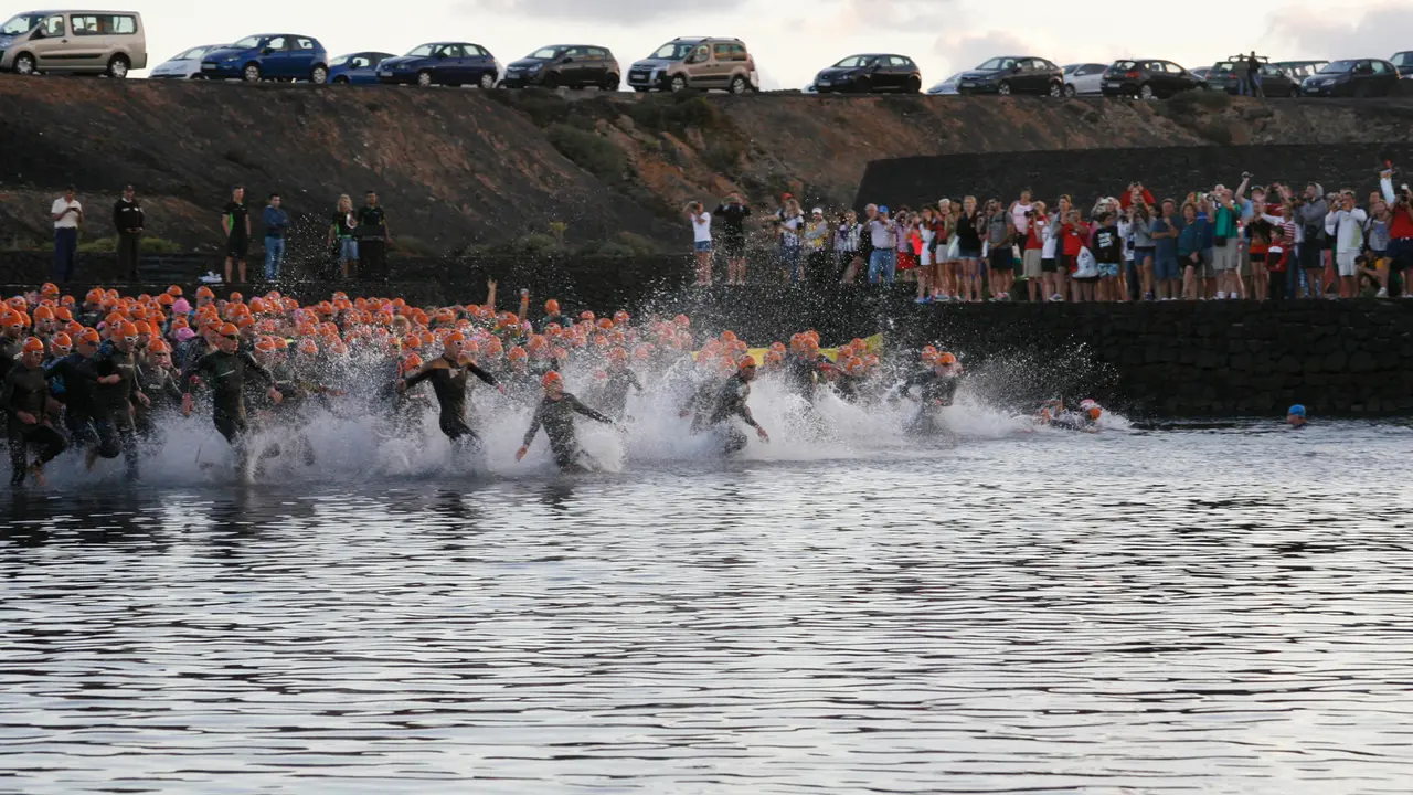 Prueba Natación del Ironman 70.3