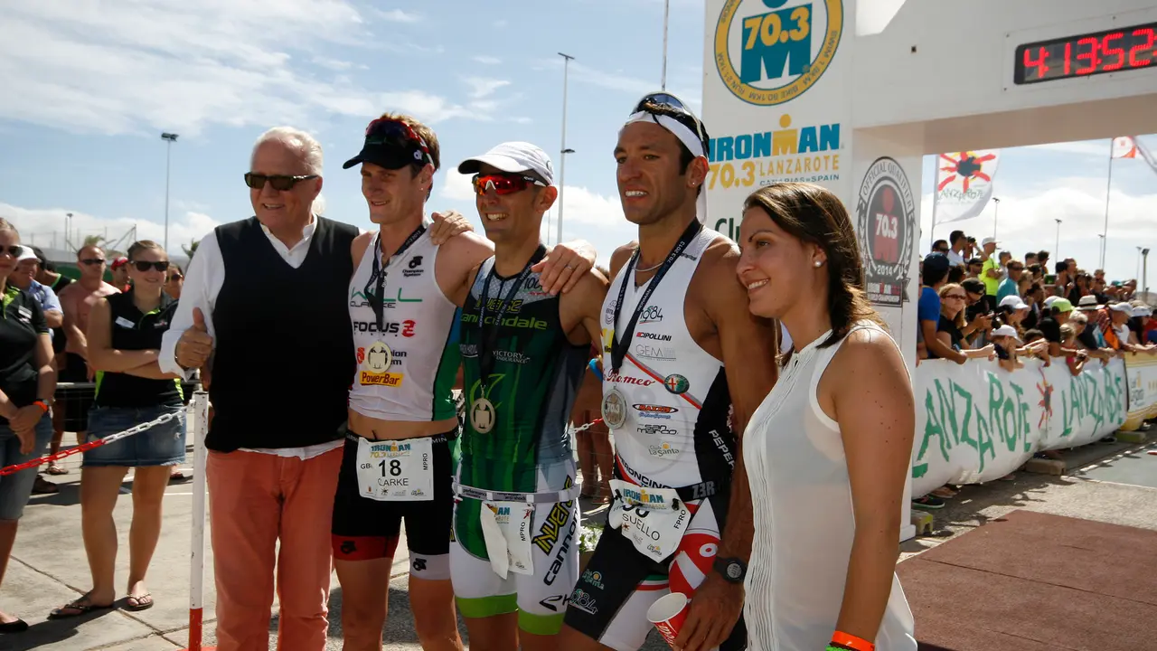 Vencedores en el Ironman 70.3