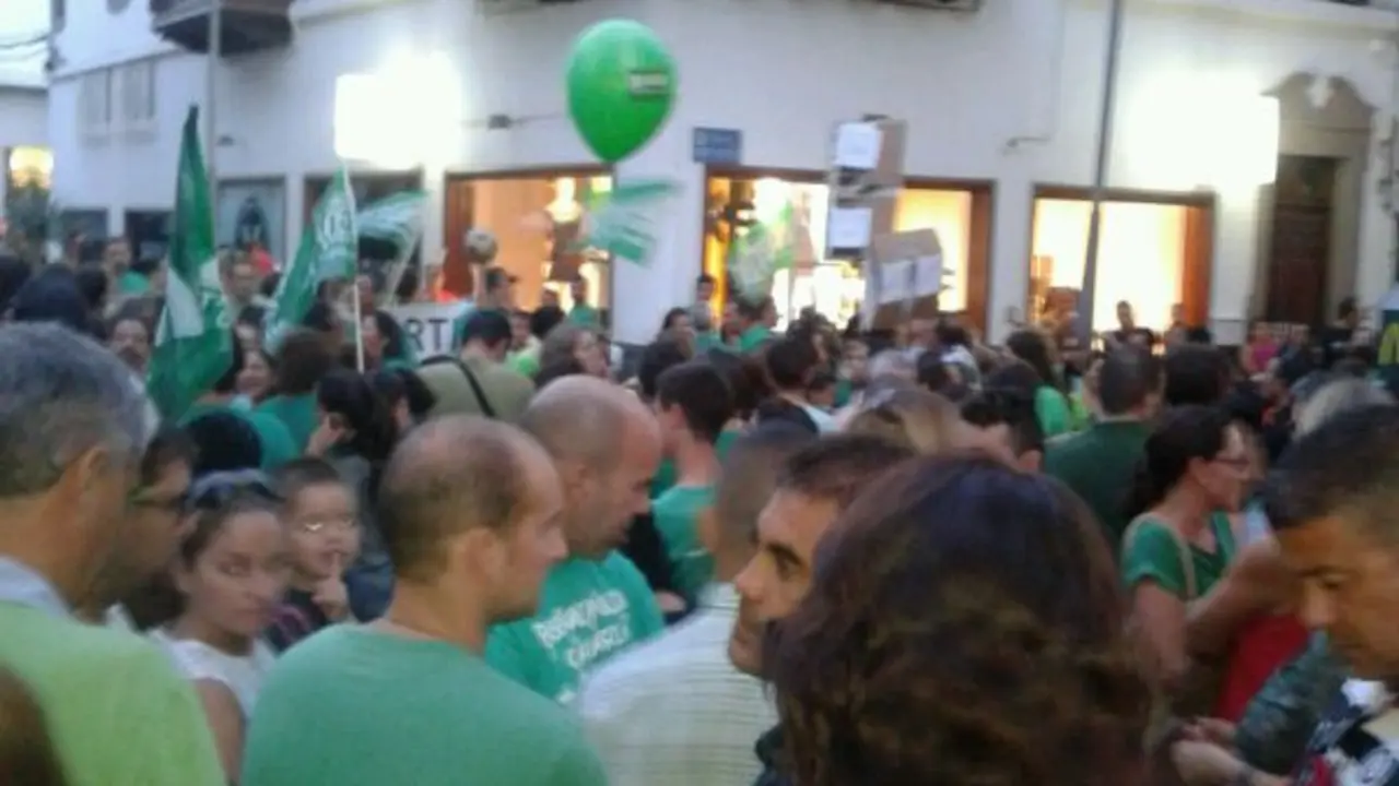 Masiva asistencia a la manifestación