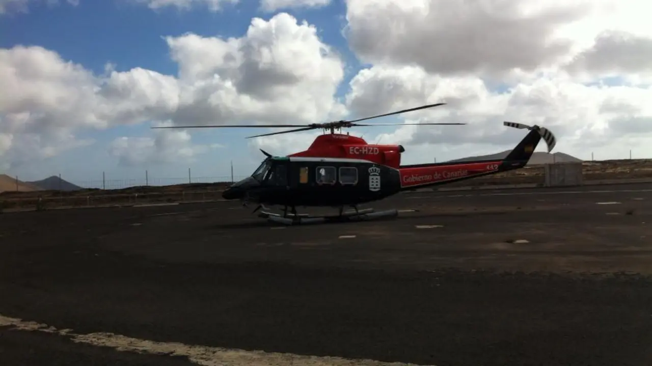 Helic&oacute;ptero de emergencias