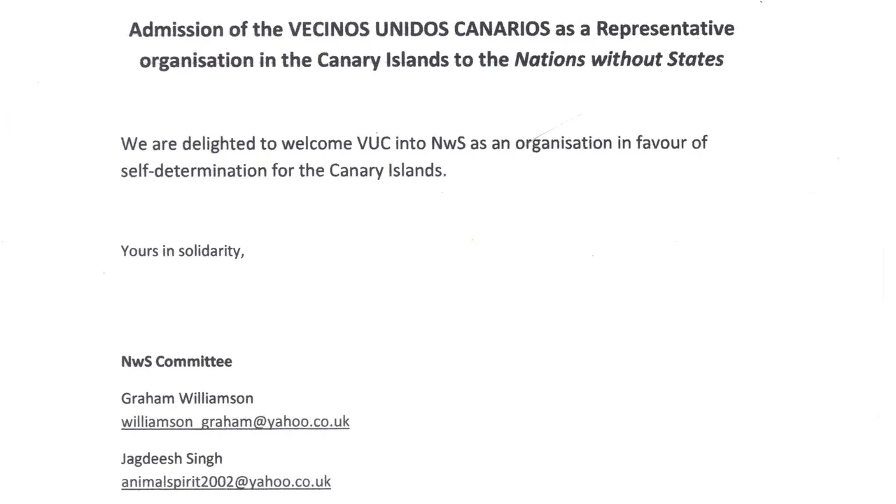 Admisión de VUC en NWS
